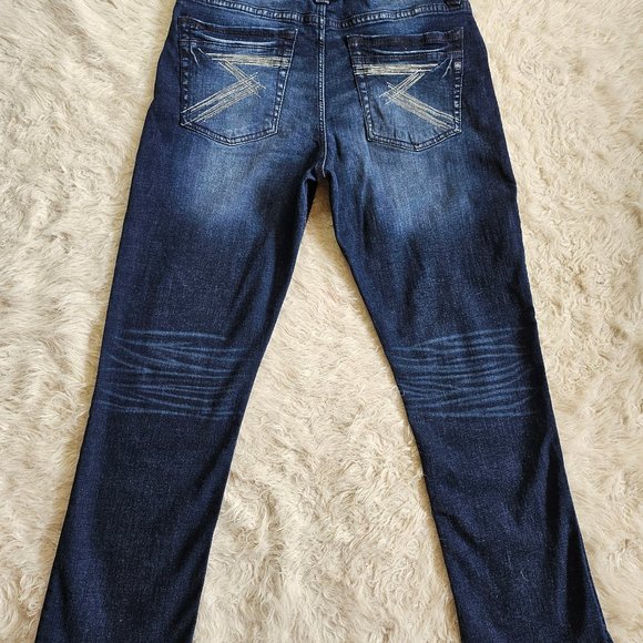 Rock & Republic Men's Blue Straight Legs Denim Jean W34/L30 - Picture 4 of 9